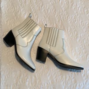 White booties